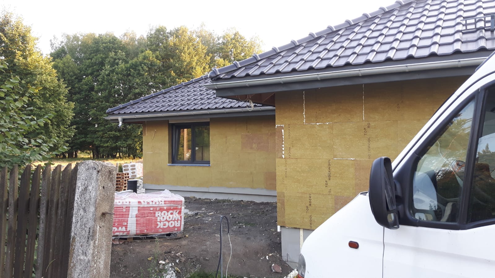 Elewacja z wełny mineralnej